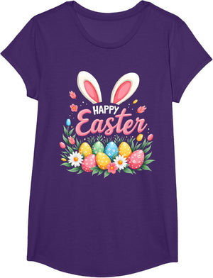 Happy Easter Bunny Spring Easter Egg Easter Shirts For Women