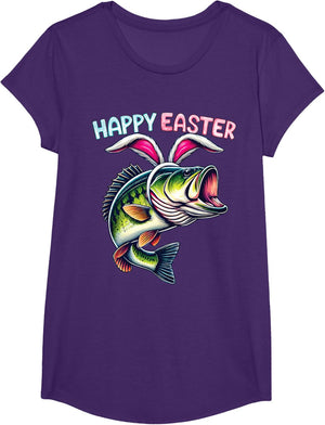 Fisherman Bunny Ears Funny Fish Easter Holiday Eggs Fishing