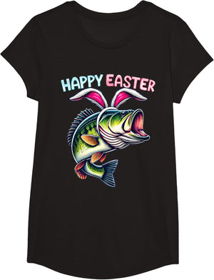 Fisherman Bunny Ears Funny Fish Easter Holiday Eggs Fishing