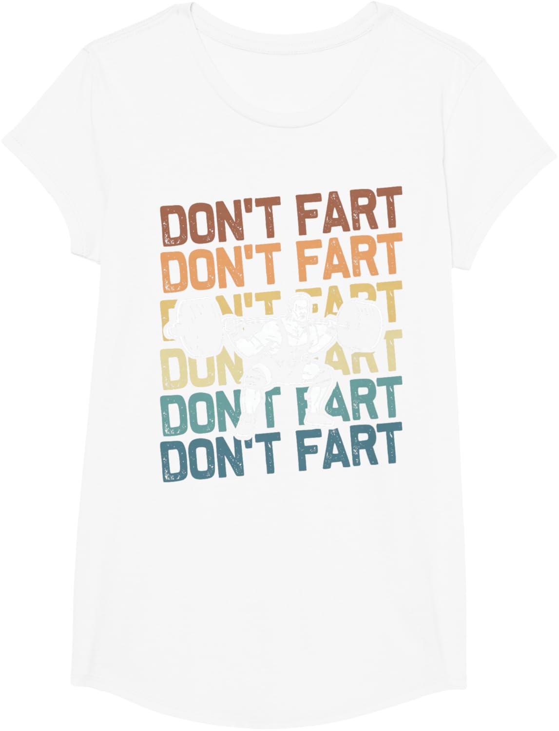 Funny Wieghtlifting Apparel for Men Women Don't Fart Lifting Weights Weightlifting Gym Fitness Workout T-Shirt, Small, Black