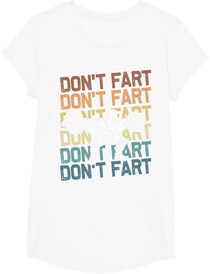 Funny Wieghtlifting Apparel for Men Women Don't Fart Lifting Weights Weightlifting Gym Fitness Workout T-Shirt, Small, Black