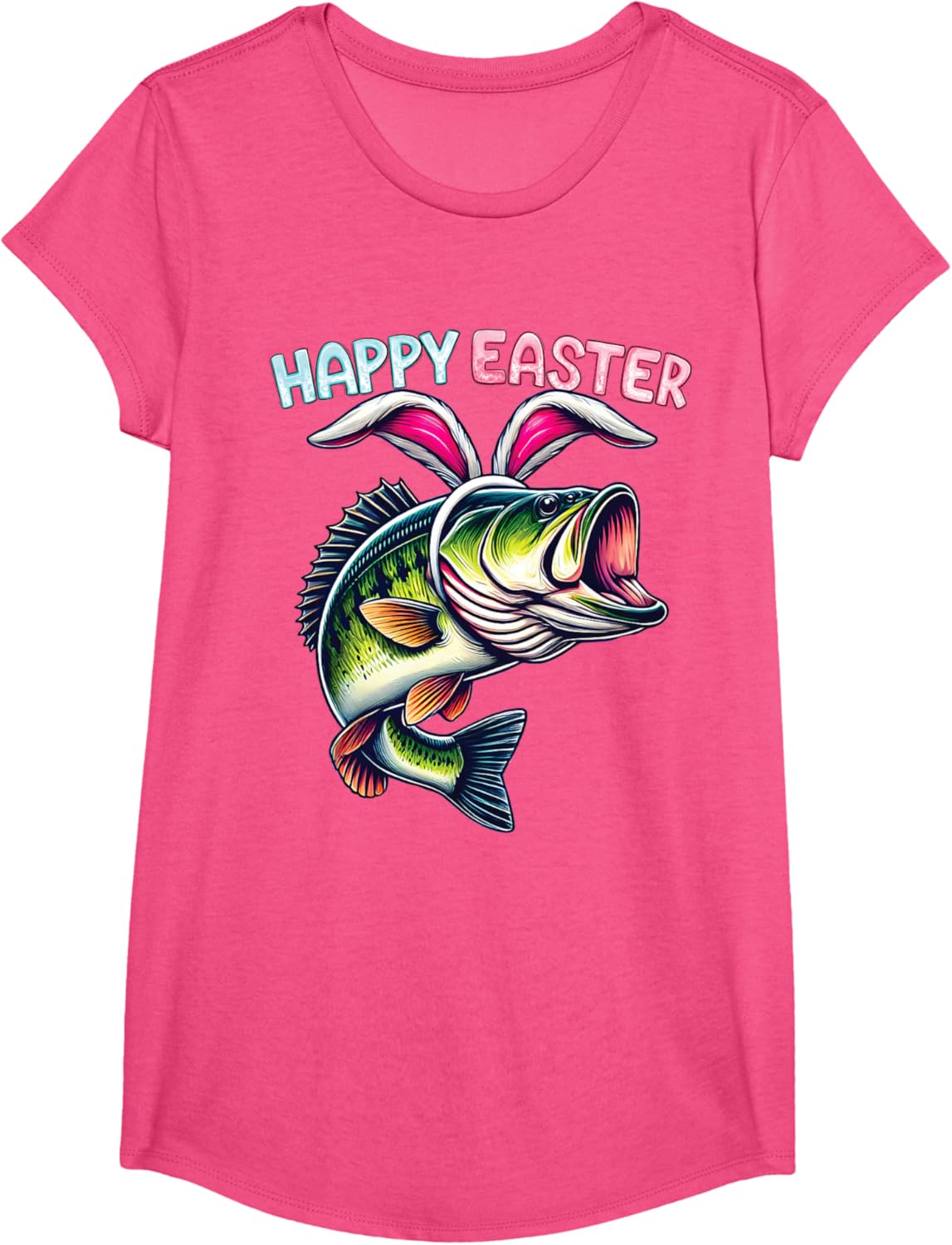Fisherman Bunny Ears Funny Fish Easter Holiday Eggs Fishing