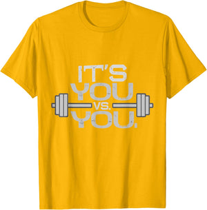 Its vs. You Workout Gym Exercise Motivation & Fitness