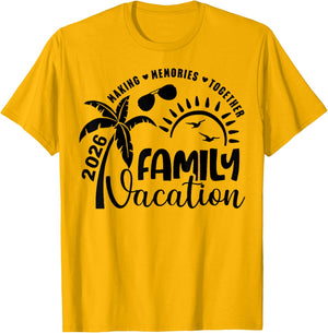 Family Vacation 2026 Beach Matching Family Summer Vacation