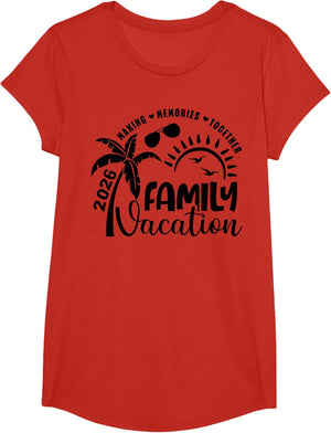 Family Vacation 2026 Beach Matching Family Summer Vacation