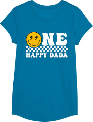 Happy Dada 1st Birthday Family Matching Theme
