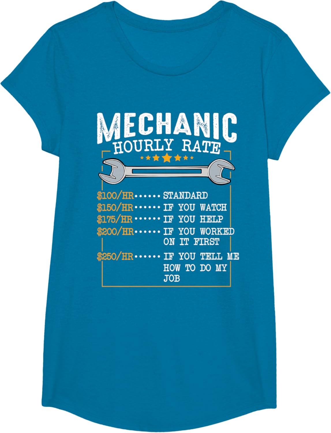 Mechanic Hourly Rate Car Mechatronics Engineer Profession Car Gift