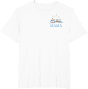 Mama First Birthday Boy Girl Train Railroad Family Matching