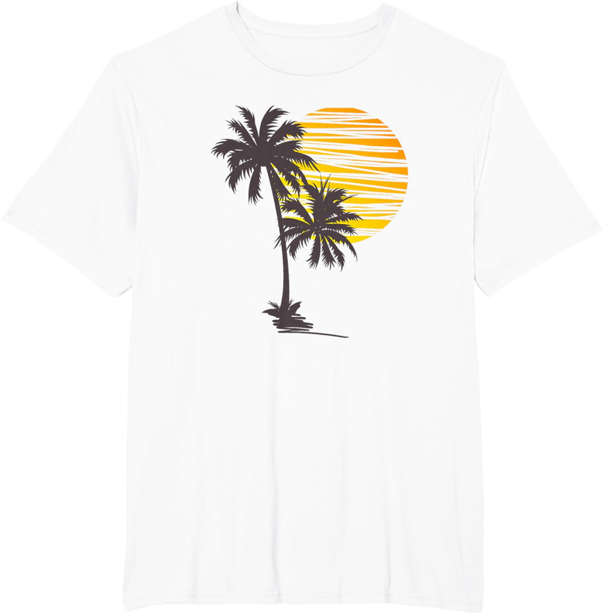Beach Palm Tree T-Shirt Nice Funny Holiday Summer Holiday