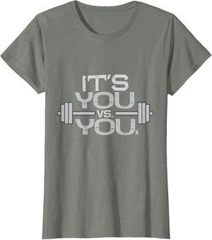 Its vs. You Workout Gym Exercise Motivation & Fitness