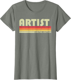 Artist Funny Job Title Profession Birthday Worker Idea