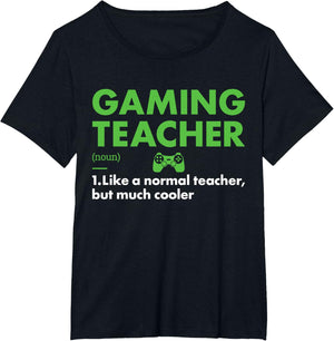 Gamer Teacher Definition Gaming Men Women