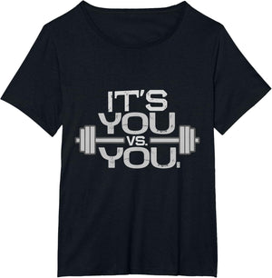 Its vs. You Workout Gym Exercise Motivation & Fitness