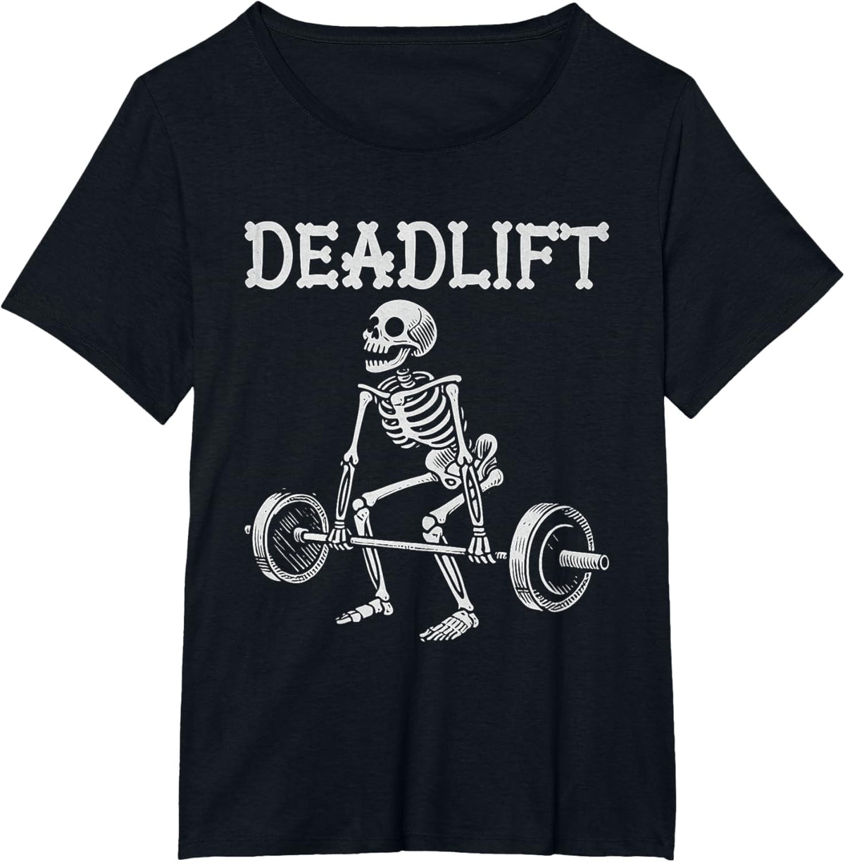 Deadlift Funny Halloween Skeleton Weight Lifting Workout