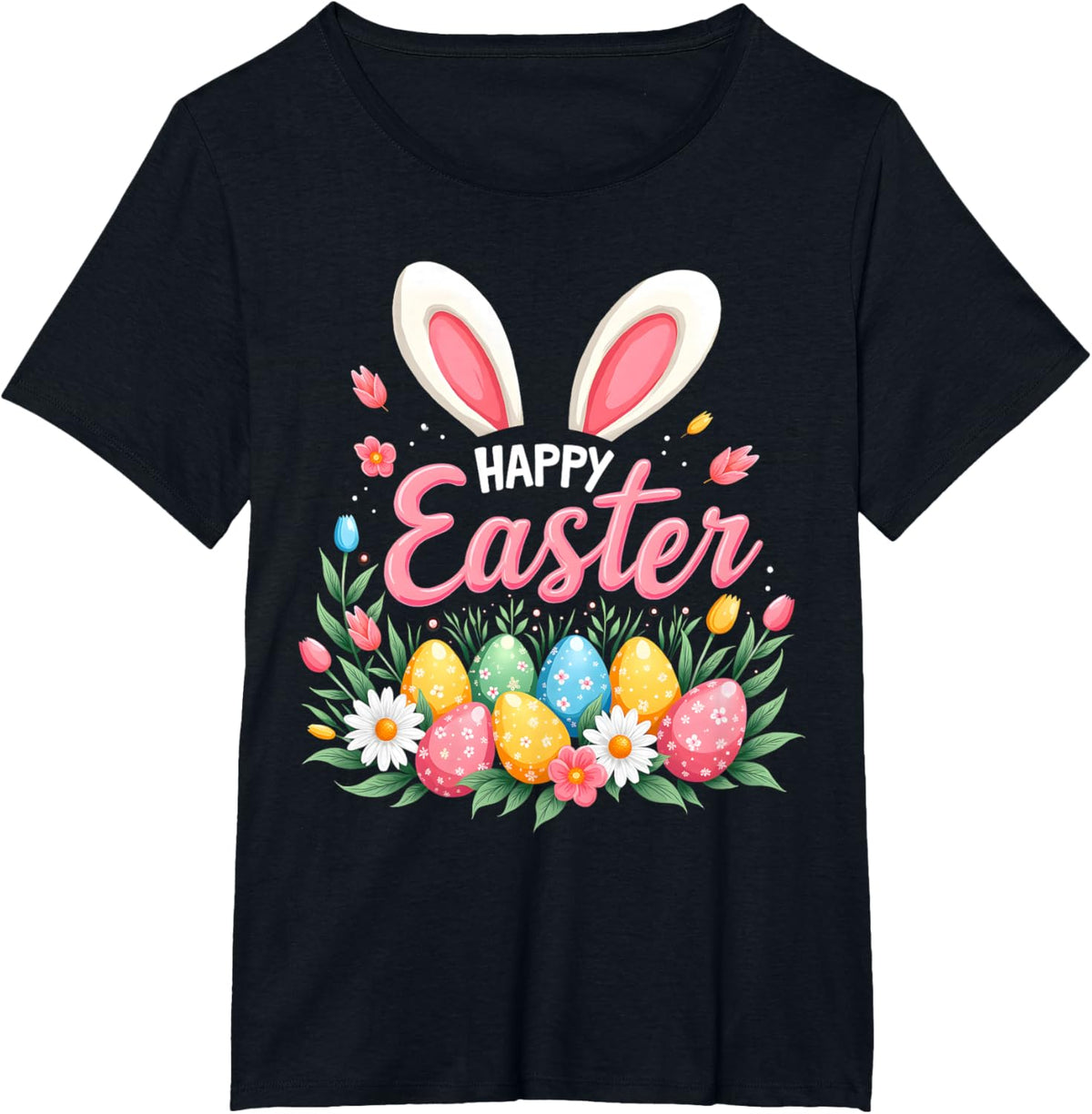 Happy Easter Bunny Spring Easter Egg Easter Shirts For Women