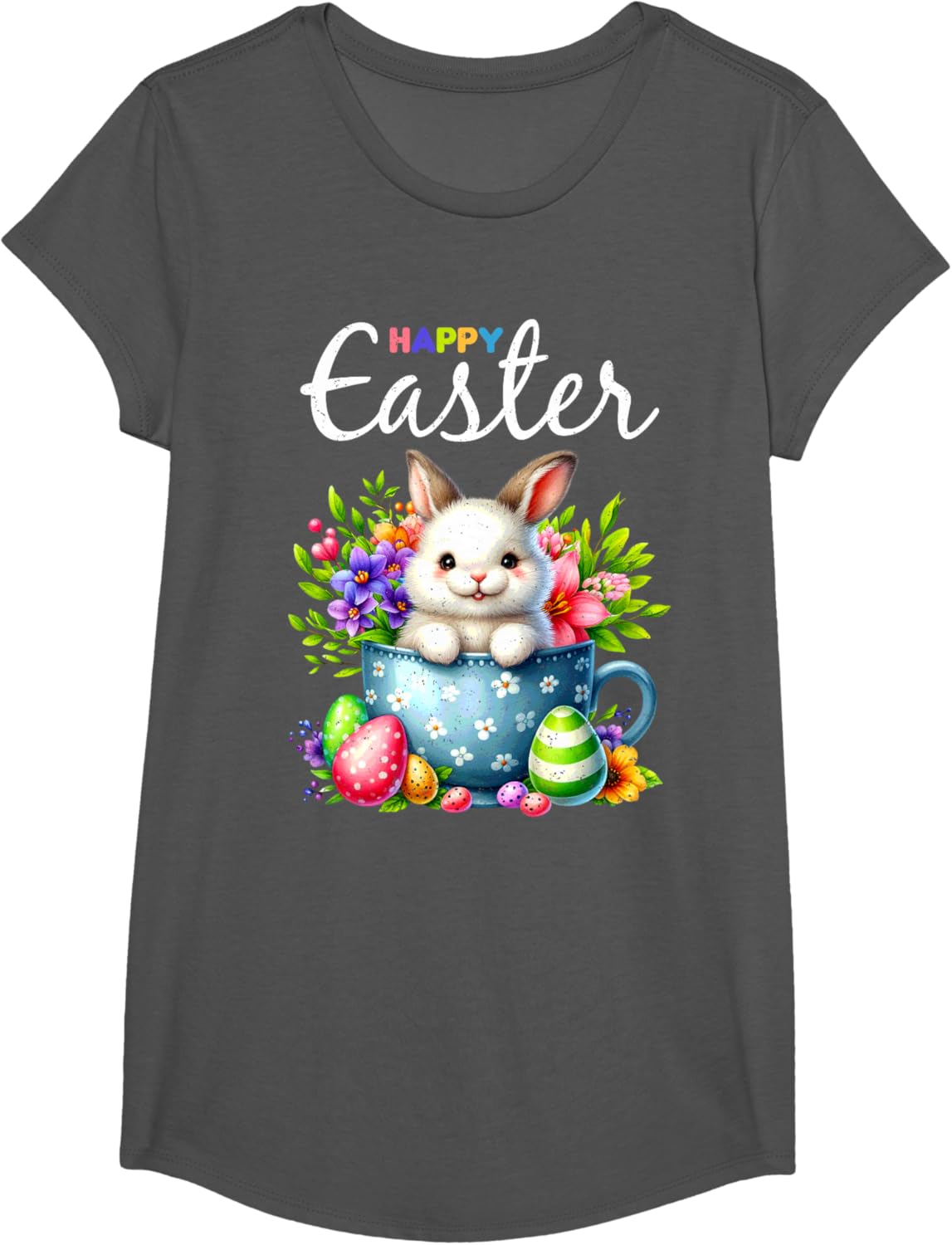 Bunny Egg Hunt Happy Easter Cute Spring Christian Holiday