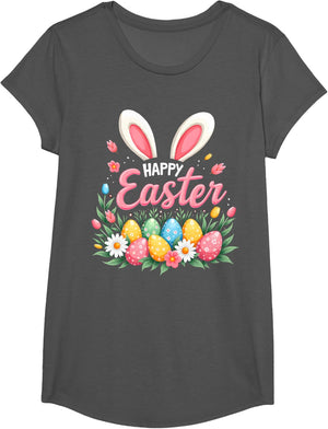 Happy Easter Bunny Spring Easter Egg Easter Shirts For Women