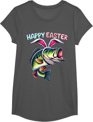 Fisherman Bunny Ears Funny Fish Easter Holiday Eggs Fishing