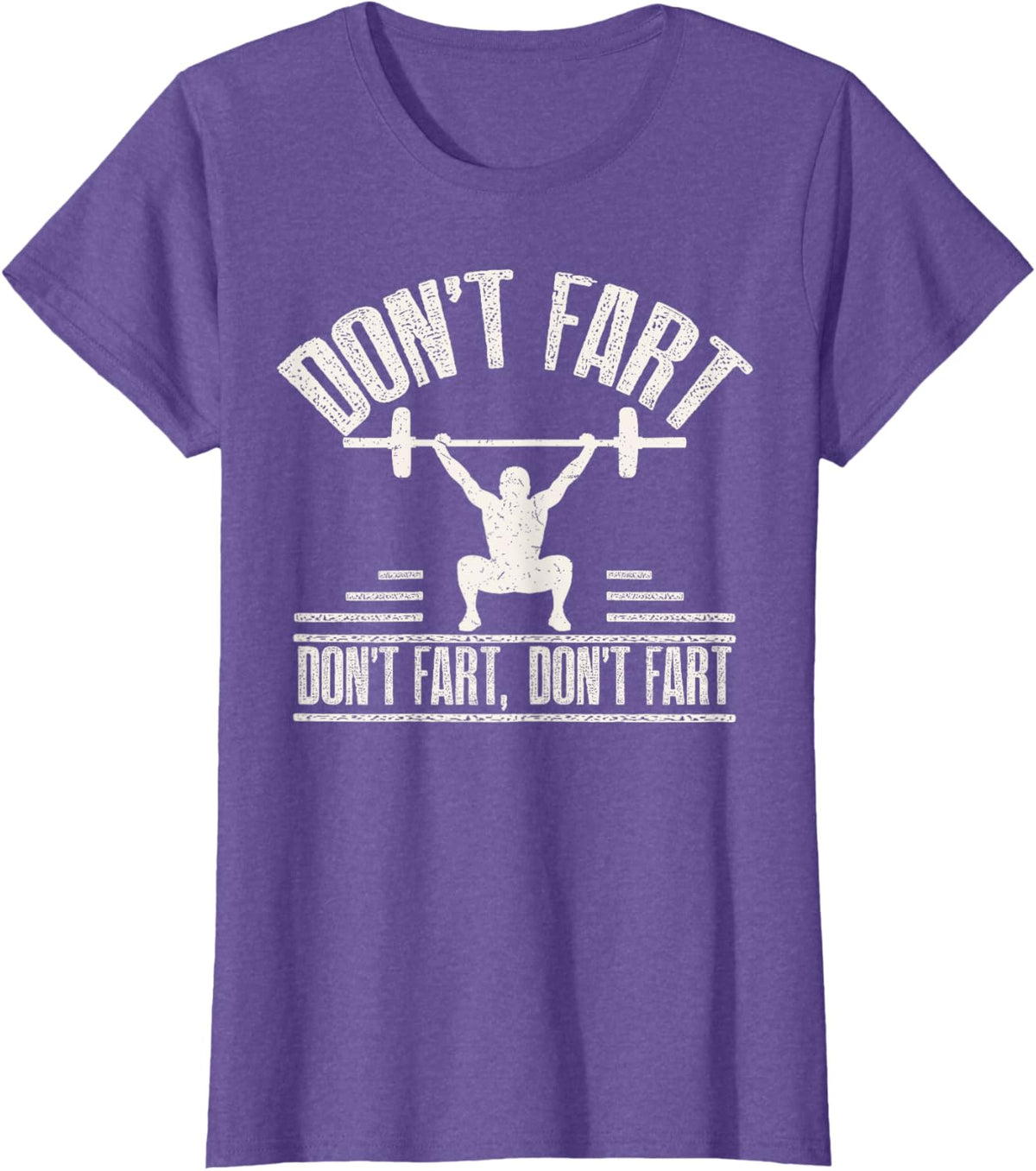 Don't Fart Funny Fitness Gym Workout Weights Squat