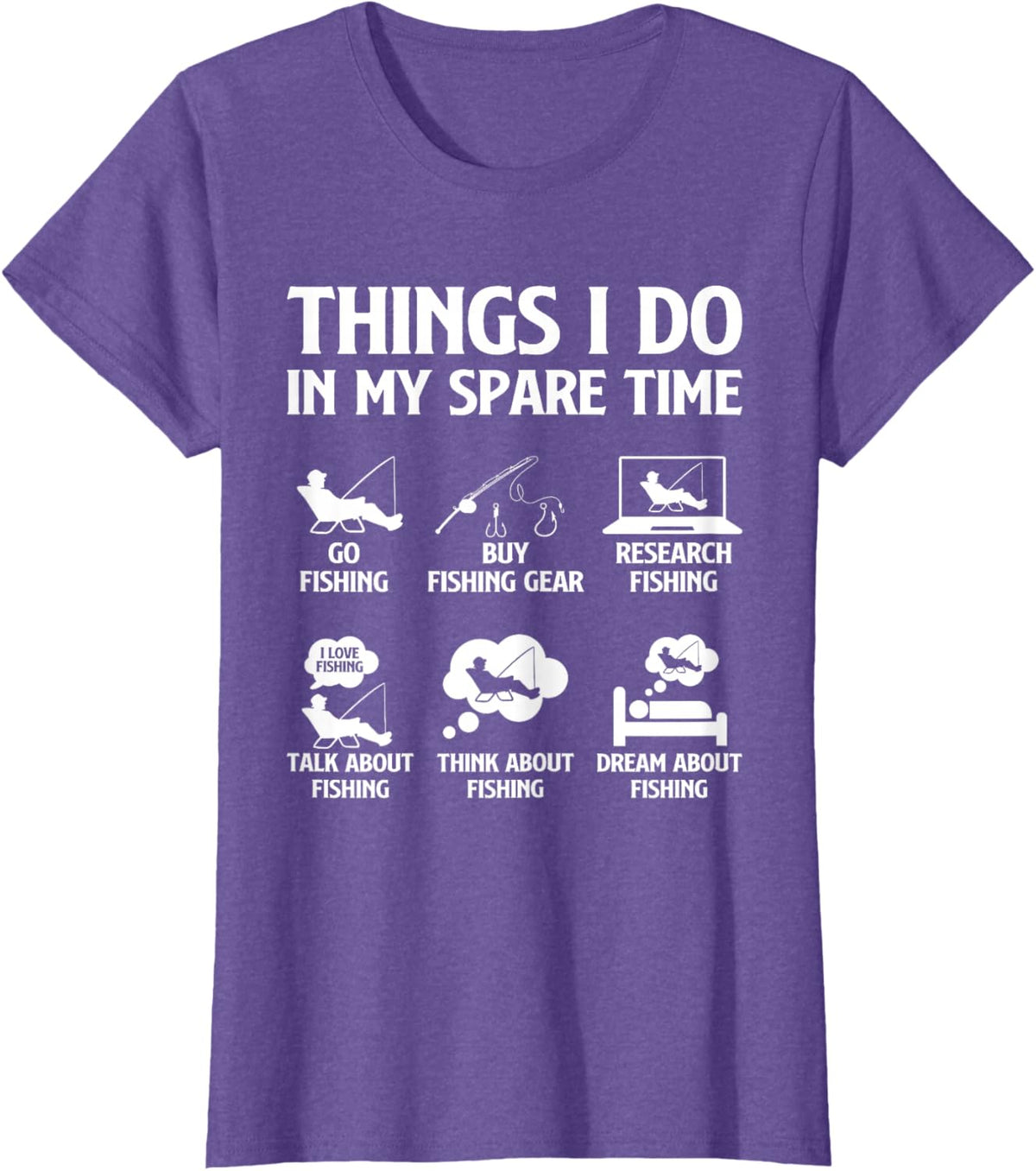 Things I Do in My Spare Time Fishing Boys Men Bass Fishing