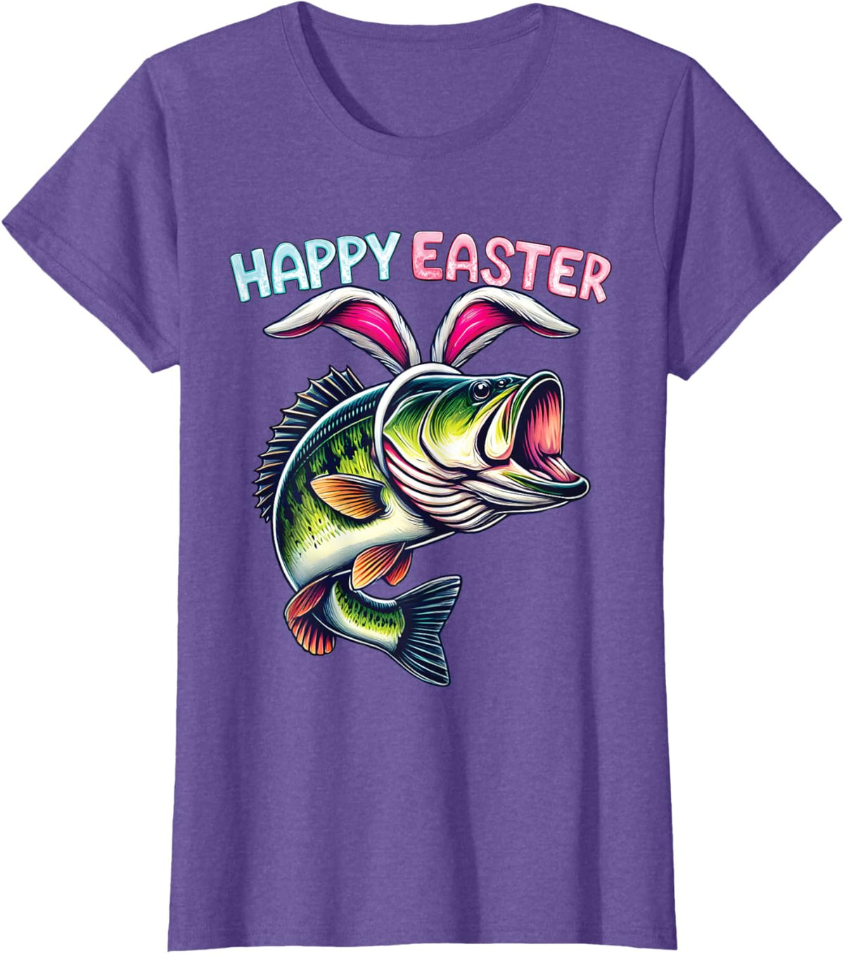 Fisherman Bunny Ears Funny Fish Easter Holiday Eggs Fishing