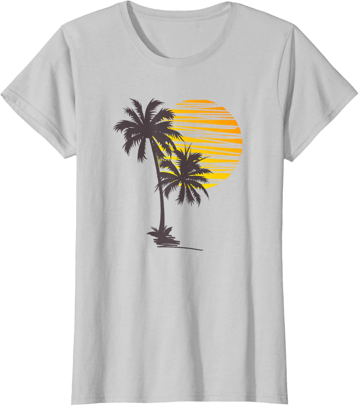 Beach Palm Tree T-Shirt Nice Funny Holiday Summer Holiday