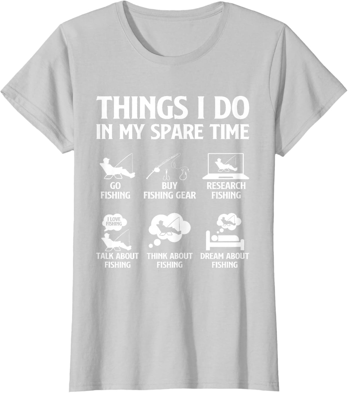 Things I Do in My Spare Time Fishing Boys Men Bass Fishing