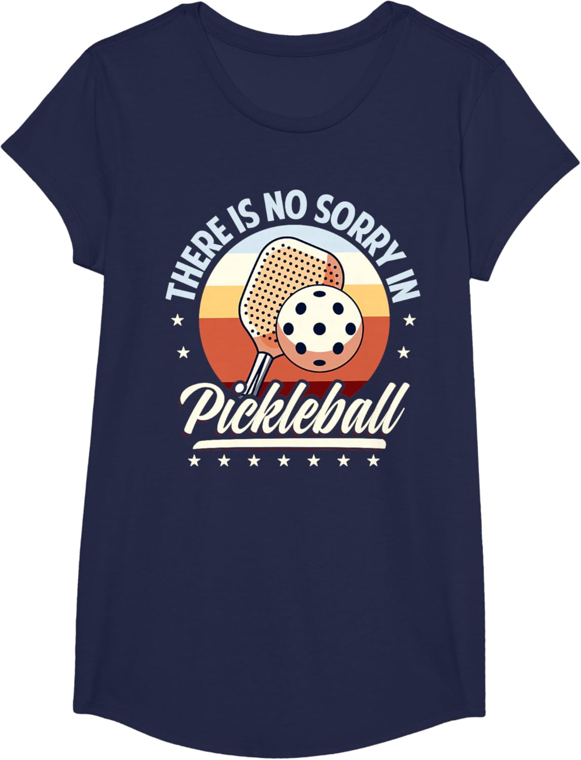 There is No Sorry in Pickleball Quote - Funny Saying