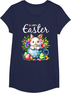 Bunny Egg Hunt Happy Easter Cute Spring Christian Holiday