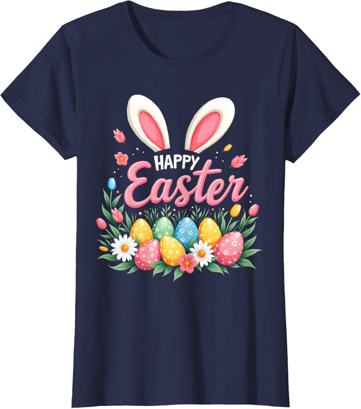 Happy Easter Bunny Spring Easter Egg Easter Shirts For Women