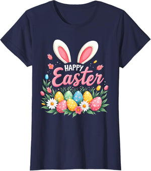 Happy Easter Bunny Spring Easter Egg Easter Shirts For Women