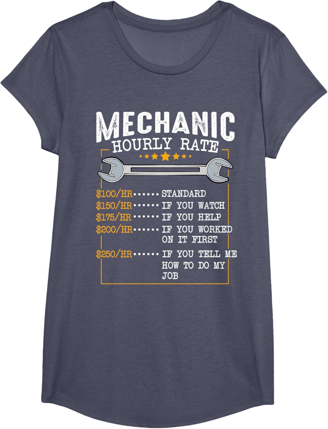 Mechanic Hourly Rate Car Mechatronics Engineer Profession Car Gift