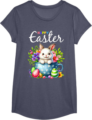 Bunny Egg Hunt Happy Easter Cute Spring Christian Holiday