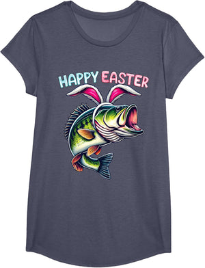 Fisherman Bunny Ears Funny Fish Easter Holiday Eggs Fishing