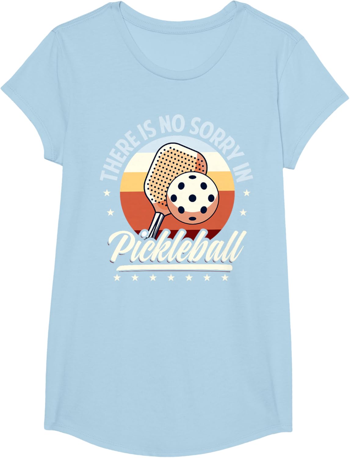 There is No Sorry in Pickleball Quote - Funny Saying