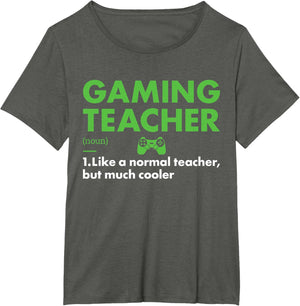 Gamer Teacher Definition Gaming Men Women
