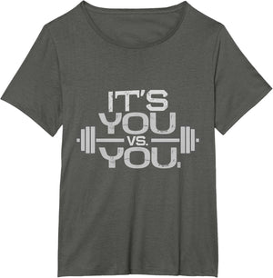 Its vs. You Workout Gym Exercise Motivation & Fitness