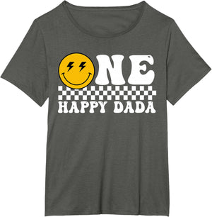 Happy Dada 1st Birthday Family Matching Theme