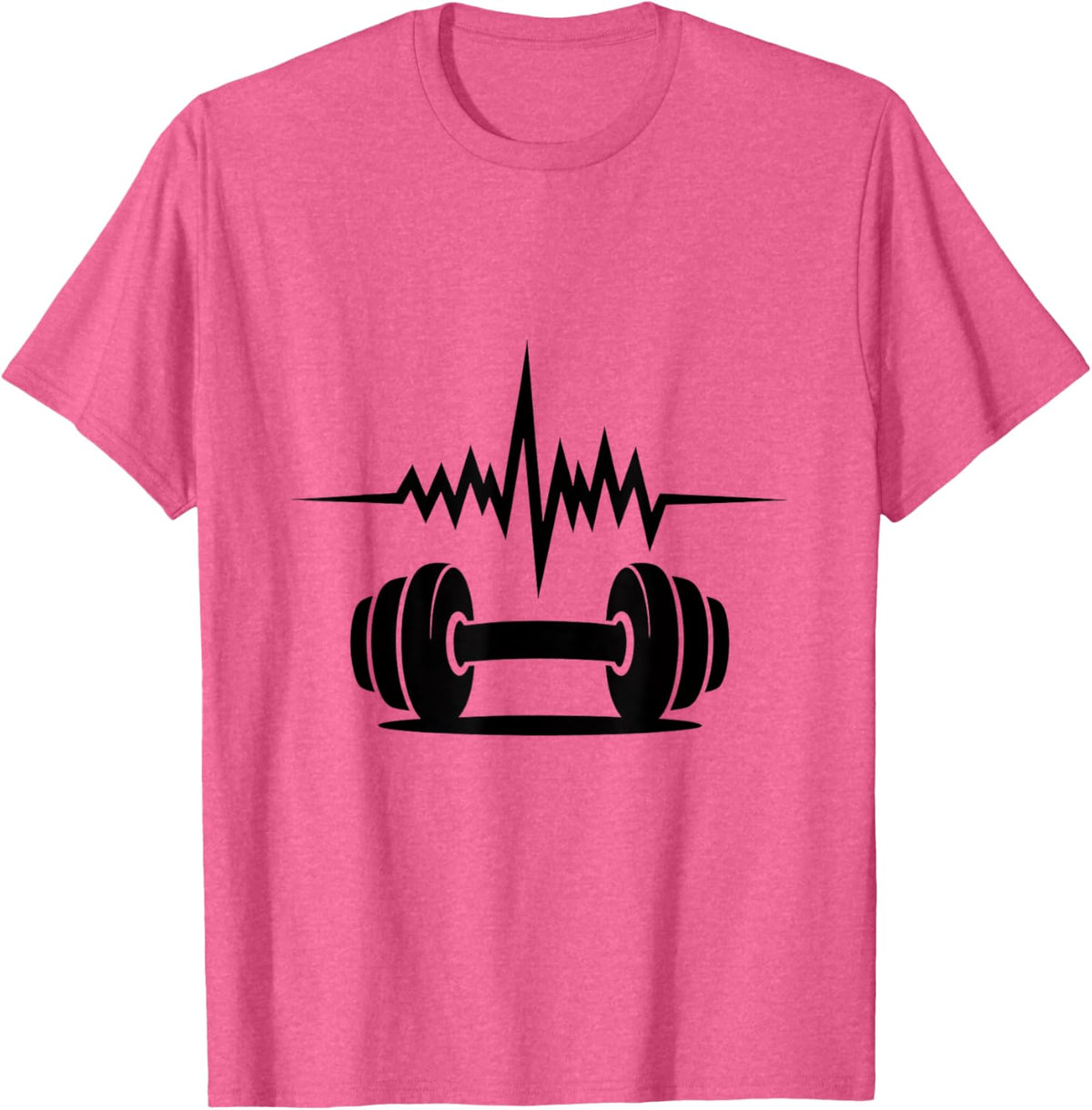 Heartbeat Fitness Enthusiast Dumbbell Motivation