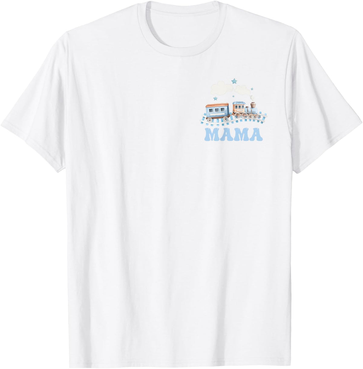 Mama First Birthday Boy Girl Train Railroad Family Matching