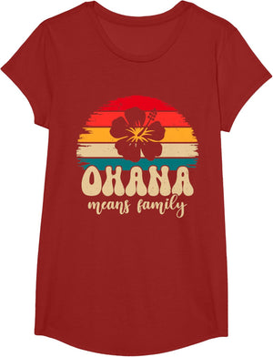 Ohana Means Family Hawaii Summer Vacation Holiday