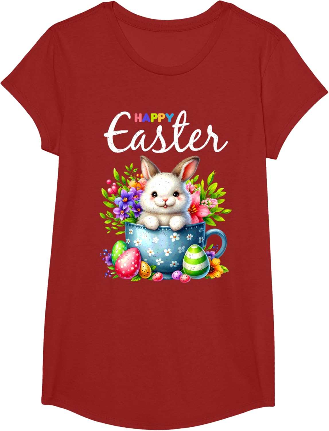 Bunny Egg Hunt Happy Easter Cute Spring Christian Holiday