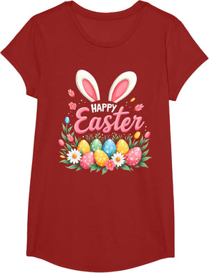 Happy Easter Bunny Spring Easter Egg Easter Shirts For Women