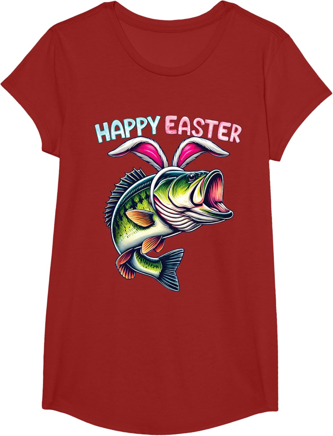 Fisherman Bunny Ears Funny Fish Easter Holiday Eggs Fishing