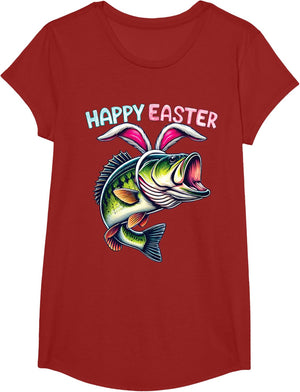 Fisherman Bunny Ears Funny Fish Easter Holiday Eggs Fishing