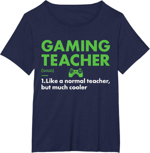Gamer Teacher Definition Gaming Men Women