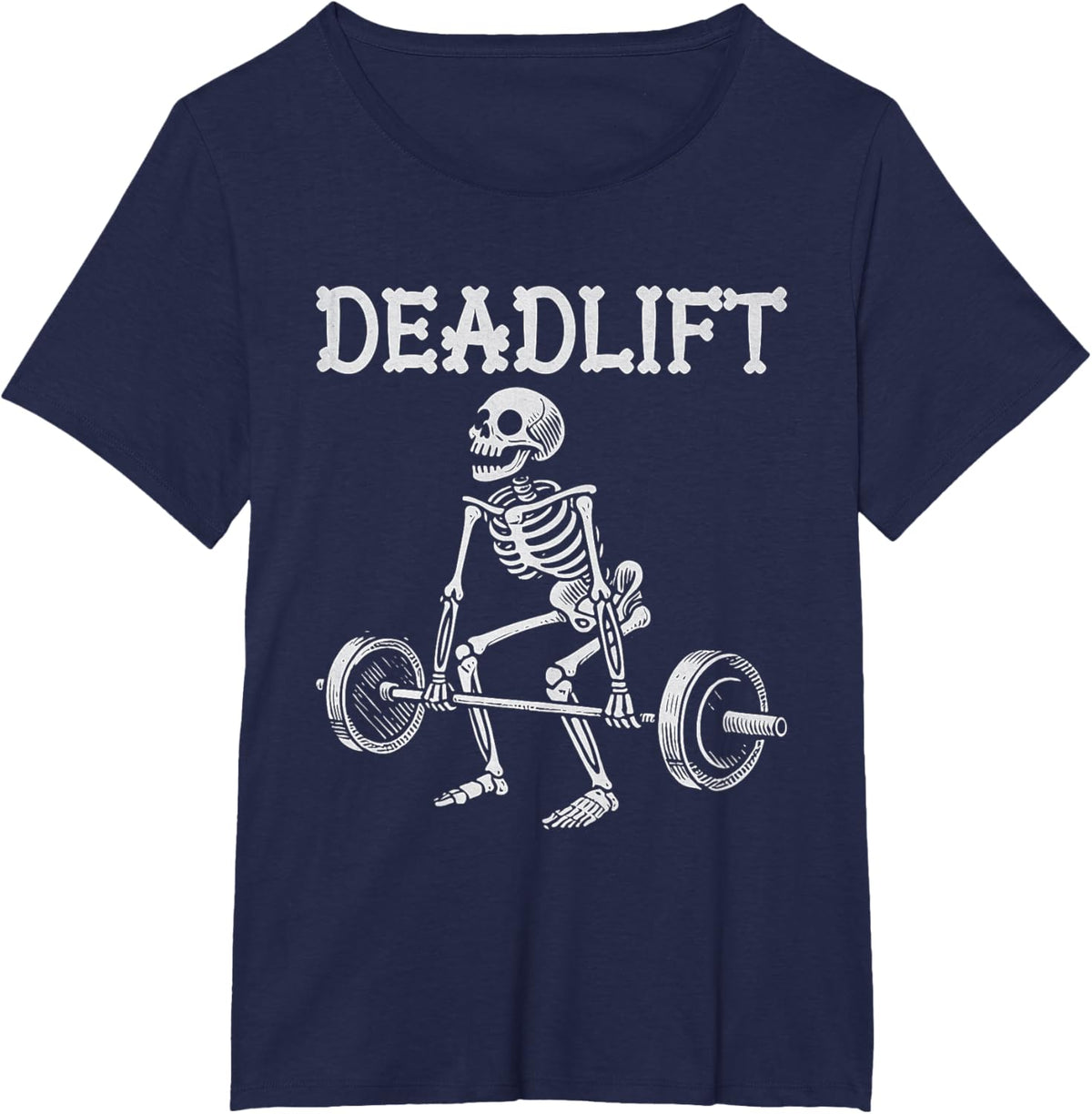 Deadlift Funny Halloween Skeleton Weight Lifting Workout