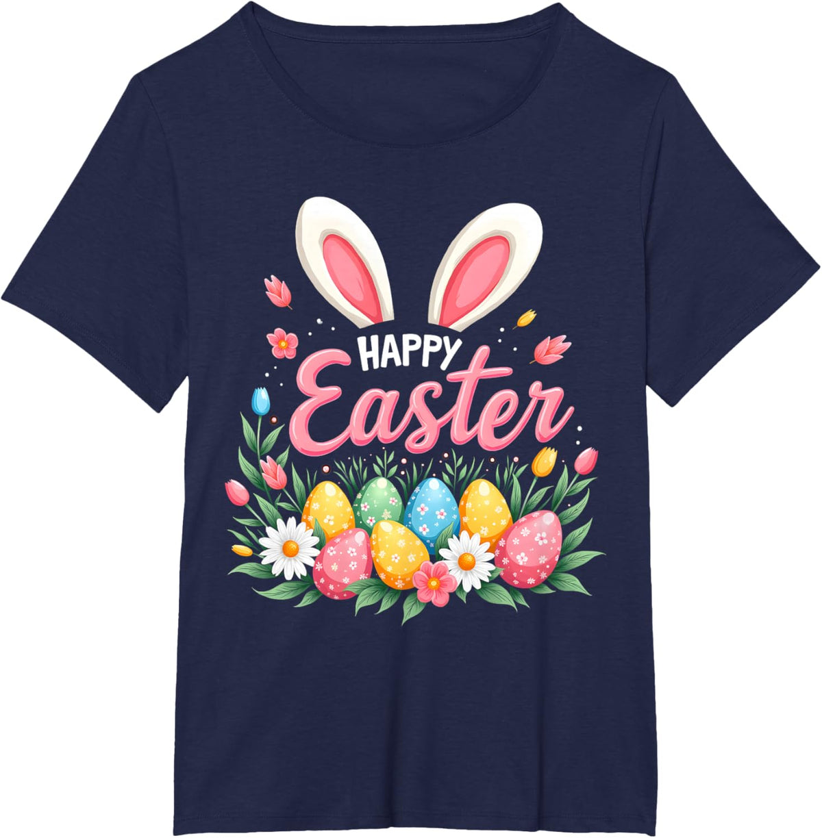 Happy Easter Bunny Spring Easter Egg Easter Shirts For Women
