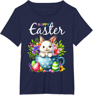Bunny Egg Hunt Happy Easter Cute Spring Christian Holiday