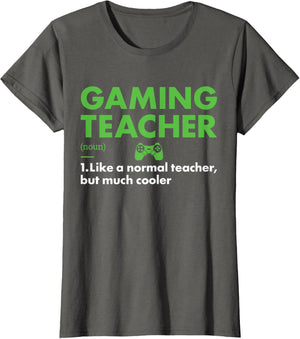 Gamer Teacher Definition Gaming Men Women